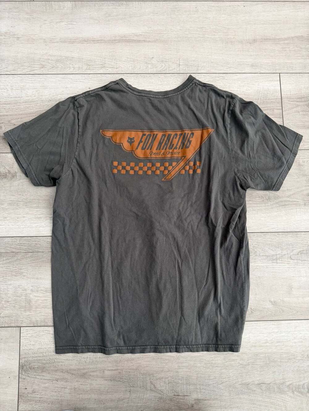 Fox Racing Billboard Speed & Service Graphic T-Shirt Dark Shadow X-Large